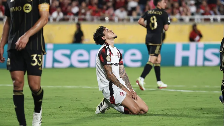 Pedro teve poucas oportunidades durante o Mundial de Clubes (Photo by Dan Mullan)