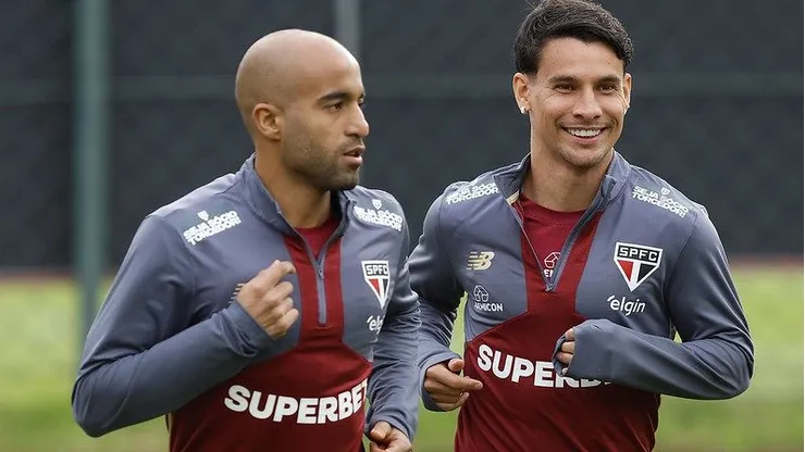 Lucas e Ferreira estão próximos de retornar ao São Paulo. Foto: Rubens Chiri/São Paulo FC