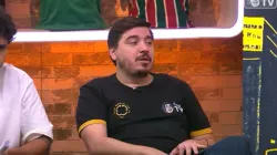 Luís Felipe Freitas em ação na CazéTV. - Foto: Reprodução / Youtube