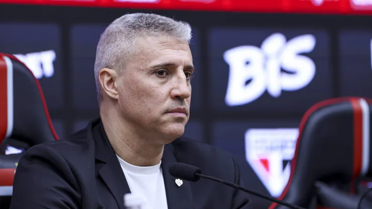 Crespo, técnico do São Paulo. Foto: Ricardo Moreira/Getty Images