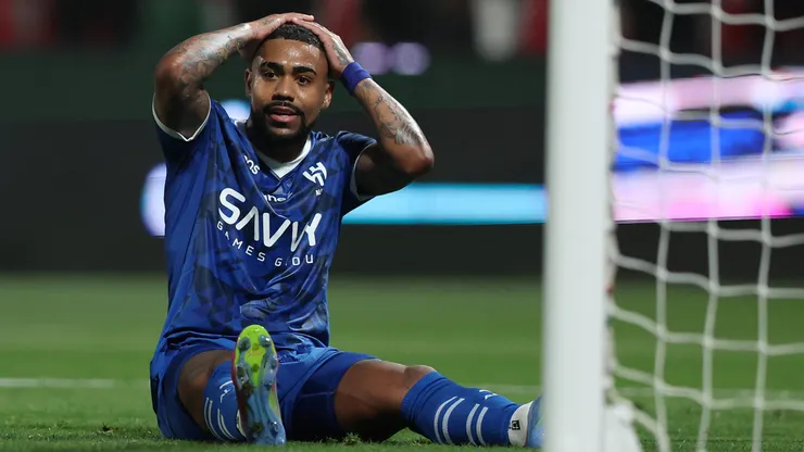 Torcida do Al Hilal exige saída de Malcom após jogador insultar torcedores. (Photo by Yasser Bakhsh/Getty Images)