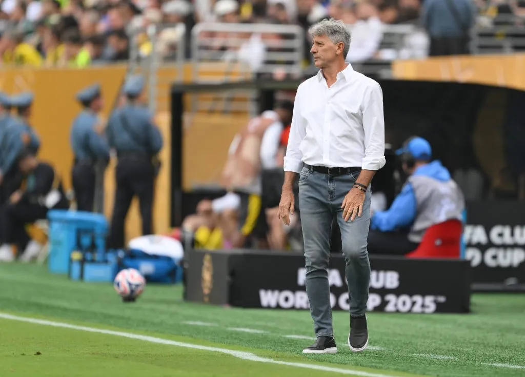 Renato Gaúcho em partida no Mundial de Clubes. Photo by David Ramos/Getty Images