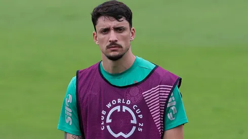 Piquerez durante treinamento pelo Palmeiras, nos Estados Unidos. Foto: Cesar Greco/SEP
