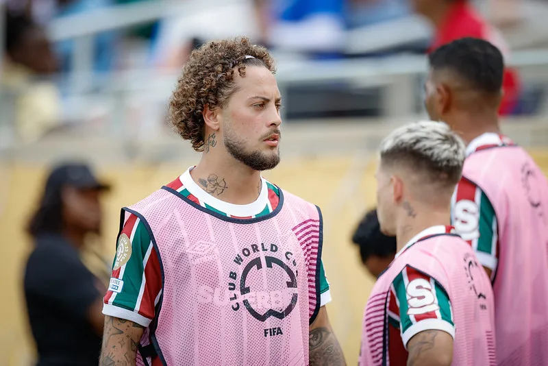 Guga durante o Mundial de Clubes. Foto: Marcelo Gonçalves/Fluminense FC