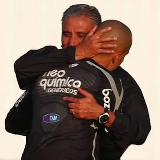 Júlio César e Tite – Foto: Reprodução/Instagram