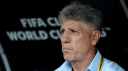 ORLANDO, FLORIDA - JULY 04: Renato Portaluppi, Head Coach of Fluminense FC looks on prior to the FIFA Club World Cup 2025 quarter final match between Fluminense FC and Al Hilal at Camping World Stadium on July 04, 2025 in Orlando, Florida. (Photo by Buda Mendes/Getty Images)