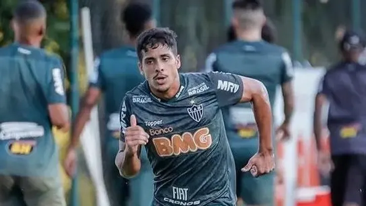 Daniel Penha em treino do Atlético-MG - Foto: Reprodução/Atlético-MG