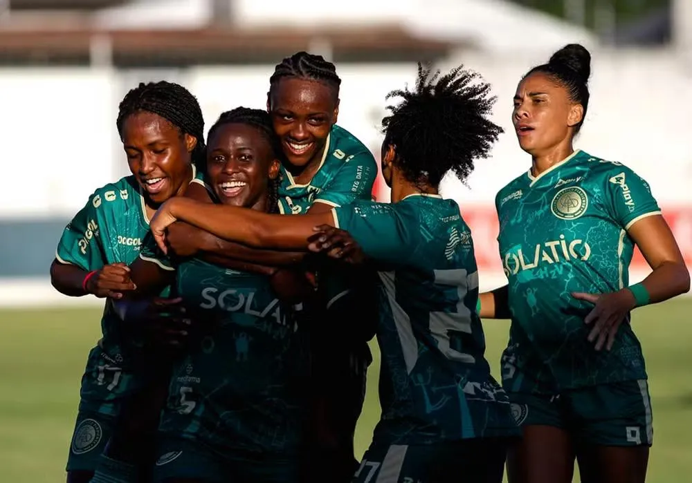 Jogadoras do Atlético-PI. Foto: Samuel Andrade/Ascom CAP