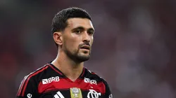 Arrascaeta se despediu de Gerson nas redes sociais. Foto: Thiago Ribeiro/AGIF