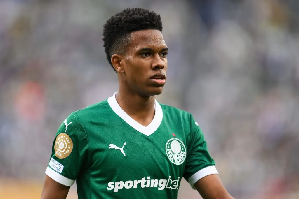 Estêvão encerra ciclo no Palmeiras. Photo by David Ramos/Getty Images