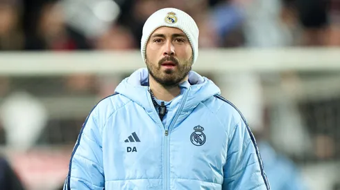 MADRID, SPAIN - DECEMBER 14: Davide Ancelotti, assistant coach of Real Madrid, looks on prior to the LaLiga match between Rayo Vallecano and Real Madrid CF at Estadio de Vallecas on December 14, 2024 in Madrid, Spain. (Photo by Angel Martinez/Getty Images)