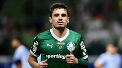 Meio-campista em ação pelo Palmeiras. Foto: Marcello Zambrana/AGIF