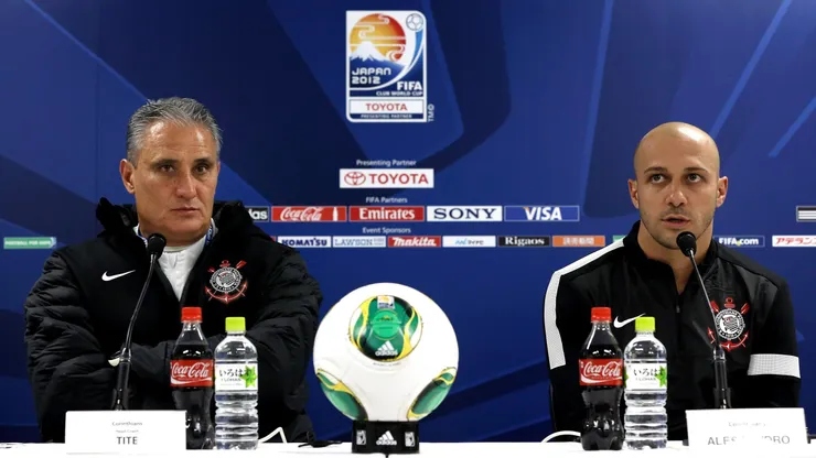 Alessandro e Tite - (Photo by Lintao Zhang/Getty Images)