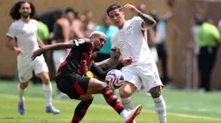 Enzo Fernández em ação diante do Flamengo. Foto: David Ramos/Getty Images