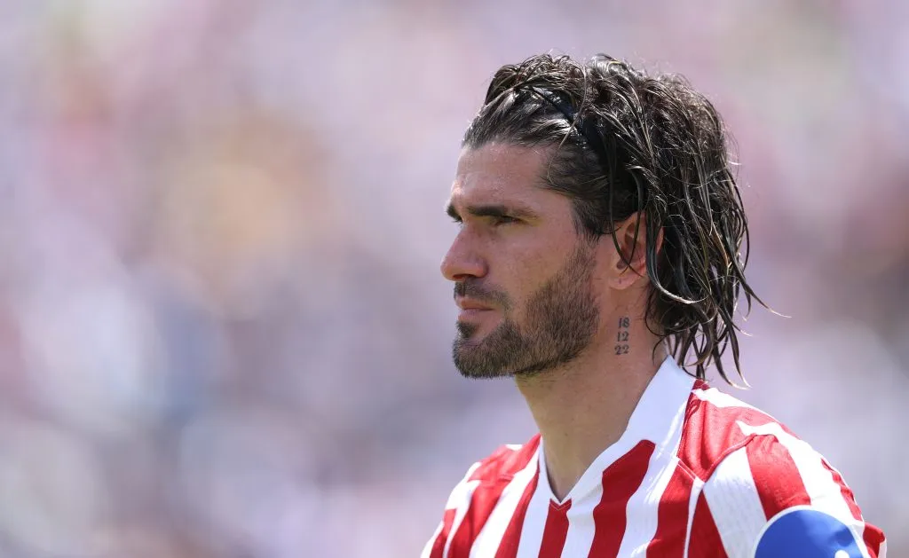 Rodrigo De Paul participou do Mundial de Clubes pelo Atlético de Madrid. Foto: Stu Forster/Getty Images.