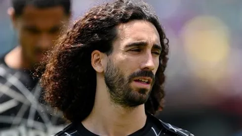 Cucurella antes da partida entre Flamengo e Chelsea, pelo Mundial de Clubes. Foto: David Ramos