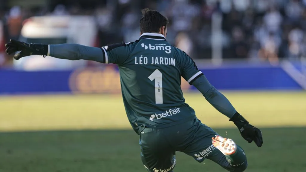 Léo Jardim no Vasco. Foto: Joao Vitor Rezende Borba/AGIF