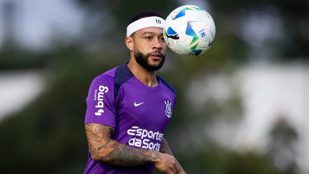 Memphis Depay, segundo Neto, é um dos trunfos como titular do Corinthians – Foto: Agência Corinthians – Rodrigo Coca