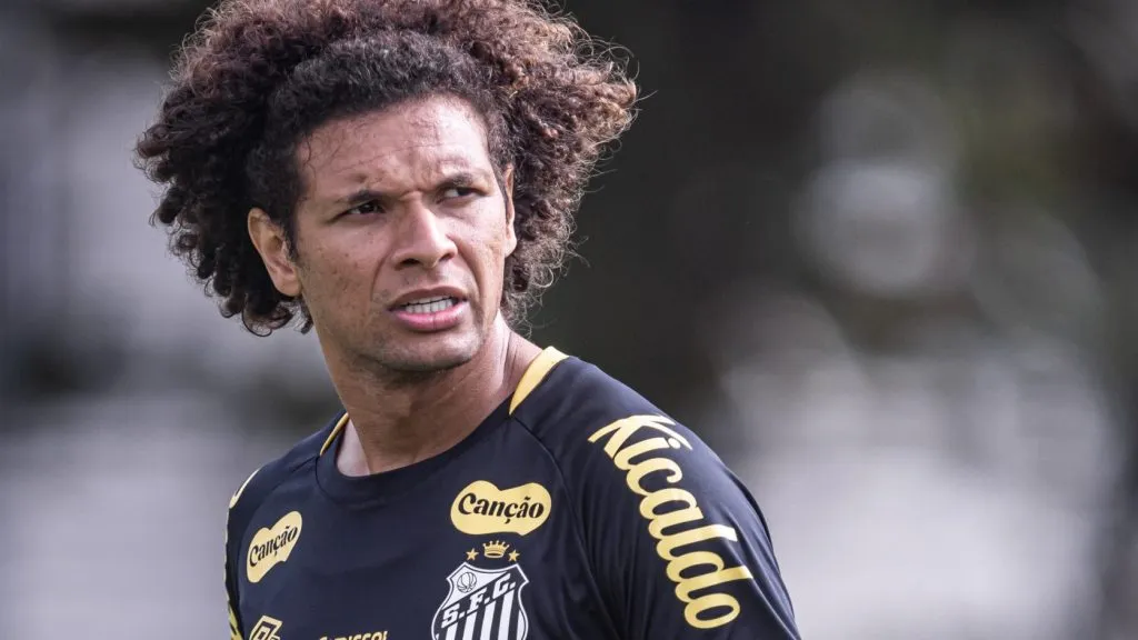 Willian Arão está lesionado - Foto: Raul Baretta/Santos FC.