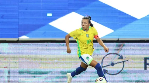 Marta em campo com a Seleção Brasileira Feminina - Foto: Lívia Villas Boas / CBF