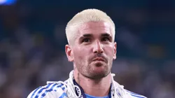 Rodrigo de Paul comemorando título pela Argentina.