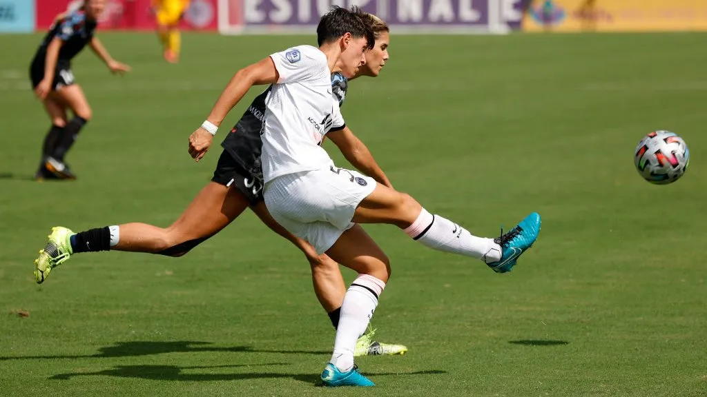 Time do PSG feminino. Foto: Tim Nwachukwu/Getty Images