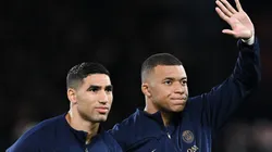 Hakimi ao lado de Mbappé nos tempos de PSG. Amizade está "suspensa"