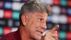 Renato Gaúcho durante coletiva de imprensa antes da semifinal do Mundial.