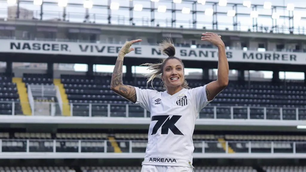 Laryh jogadora do Santos