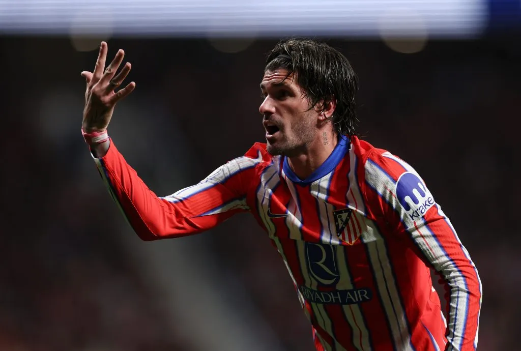 Titular do Atlético de Madrid, De Paul também estaria na mira do Inter Miami. Foto: Florencia Tan Jun/Getty Images.