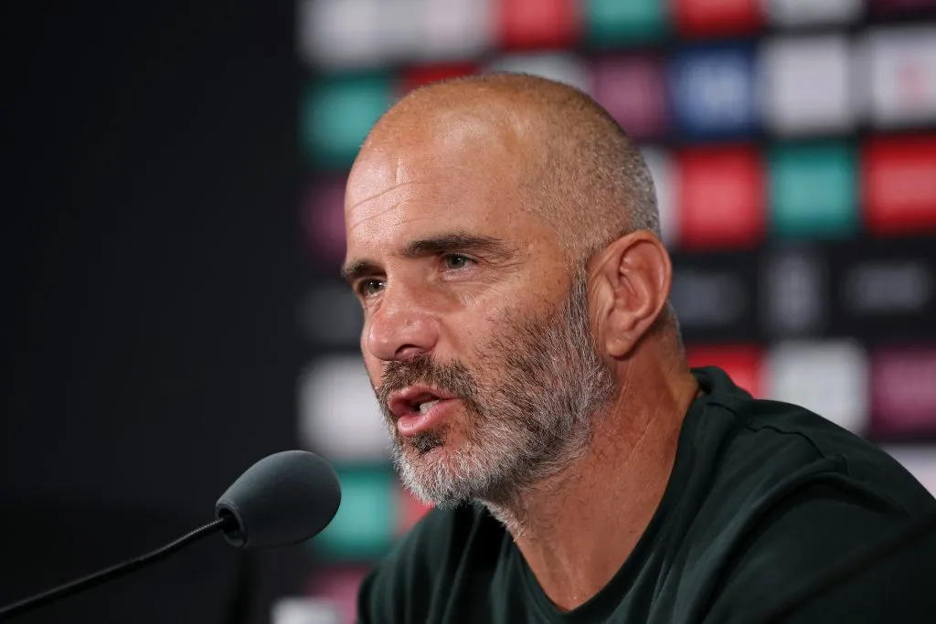 Enzo Maresca falou sobre o encontro com Abel. Photo by Alex Grimm/Getty Images