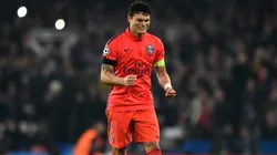 Thiago Silva vibra após classificação histórica do Paris Saint-Germain (Photo by Mike Hewitt)