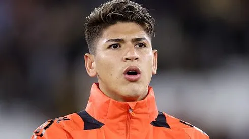 Jorge Carrascal durante partida amistosa entre Espanha e Colômbia, em Londres, na Inglaterra. Foto: Warren Little