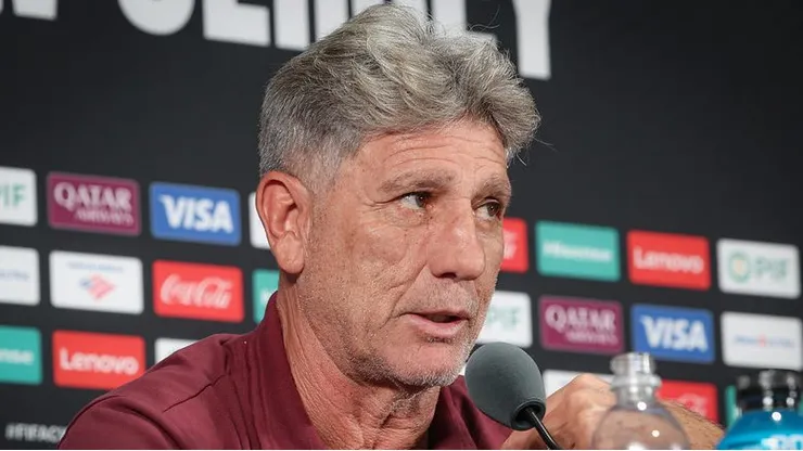 Renato Gaúcho no Fluminense. Foto: Rener Pinheiro/Fluminense FC
