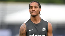 EAST RUTHERFORD, NEW JERSEY - JULY 07: Joao Pedro of Chelsea FC looks on during a Chelsea FC Training Session ahead of their FIFA Club World Cup 2025 Semi-Final match between Fluminense FC and Chelsea FC at MetLife Stadium on July 07, 2025 in East Rutherford, New Jersey. (Photo by David Ramos/Getty Images)