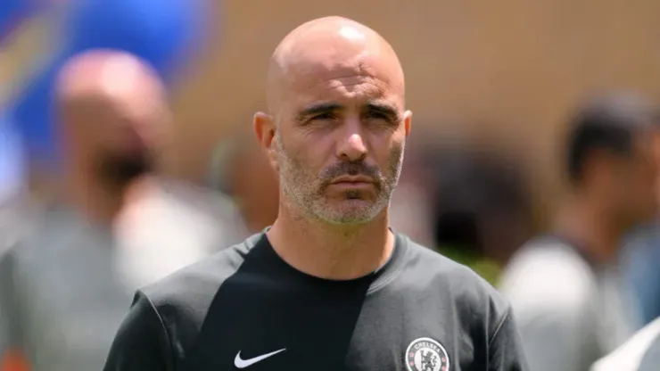 Enzo Maresca durante partida do Chelsea no Mundial de Clubes - Foto: David Ramos/Getty Images
