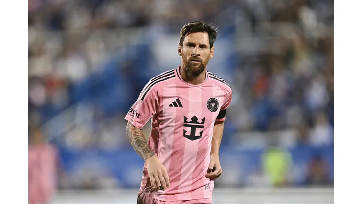 MONTREAL, QUEBEC - JULY 05: Lionel Messi #10 of Inter Miami CF looks on during the MLS match between CF Montreal and Inter Miami CF at Saputo Stadium on July 05, 2025 in Montreal, Quebec. (Photo by Minas Panagiotakis/Getty Images)