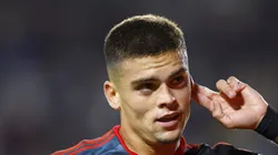 Gabriel Pec durante jogo pelo Los Angeles Galaxy.