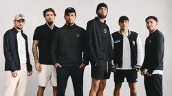 Jogadores do Atlético-MG participaram do lançamento da coleção. Foto: Divulgação/Atlético-MG.