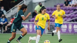 Ivana Fuso em campo com a Seleção Feminina - Foto: Sam Robles/CBF