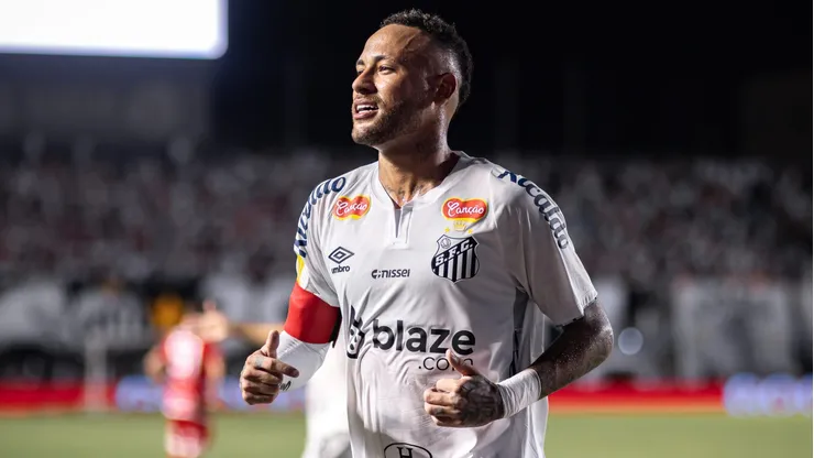 Neymar renovou com o Santos até dezembro de 2025