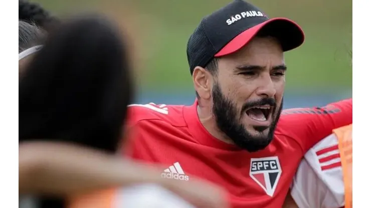 Thiago Viana, atual treinador do São Paulo. Foto: Divulgação/São Paulo