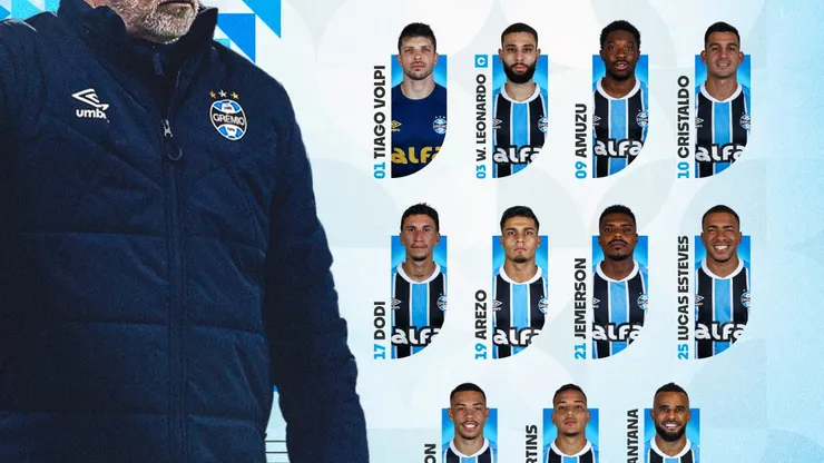 Foto: Grêmio/Reprodução