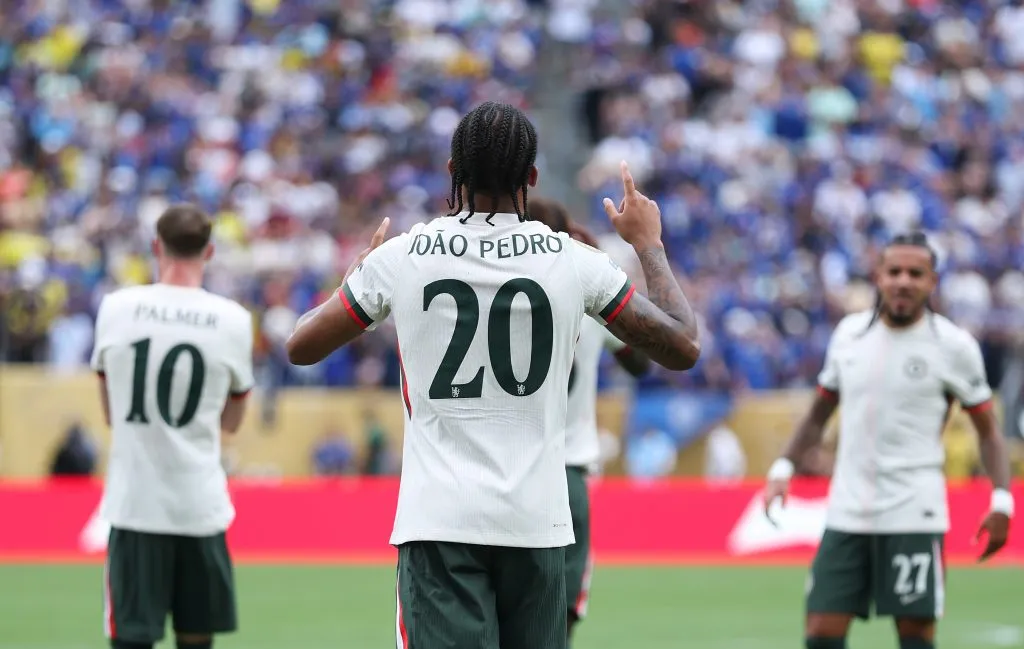 João Pedro jogador do Chelsea após gol diante do Fluminense – (Photo by Buda Mendes/Getty Images)