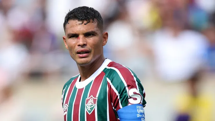 Thiago Silva em ação pelo Fluminense - Foto: Alex Grimm/Getty Images