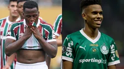 Jhon Arias e Estêvão - Foto: GETTY IMAGES