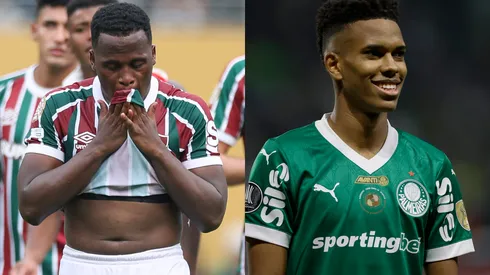 Jhon Arias e Estêvão - Foto: GETTY IMAGES