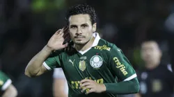Camisa 23 comemora gol diante do Atlético-MG. Photo by Alexandre Schneider/Getty Images