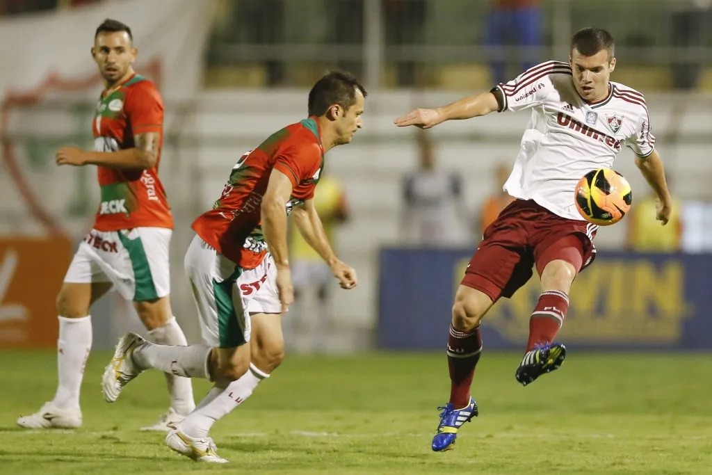 Fluminense e Portuguesa se enfrentaram pela última vez em 2013. Foto: Piervi Fonseca/AGIF.