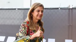 Leila Pereira durante partida que marcou a eliminação do Palmeiras no Mundial